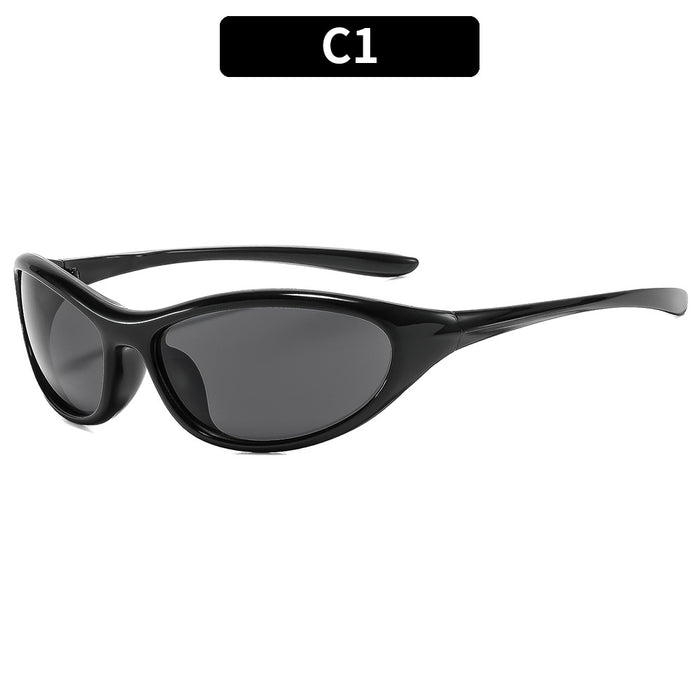 Wholesale Trendy Oval Sunglasses UV400 Polarized Cat 3 Sun Glasses for Women Everyday Wear