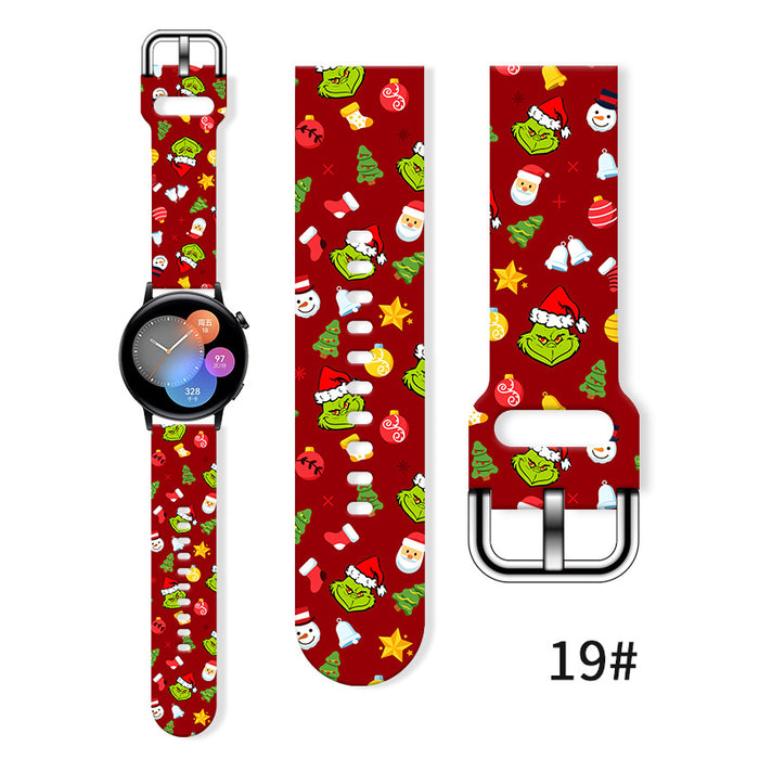 Wholesale Printed Tpu Watch Strap Wrist Strap JDC-WD-NuoQi063