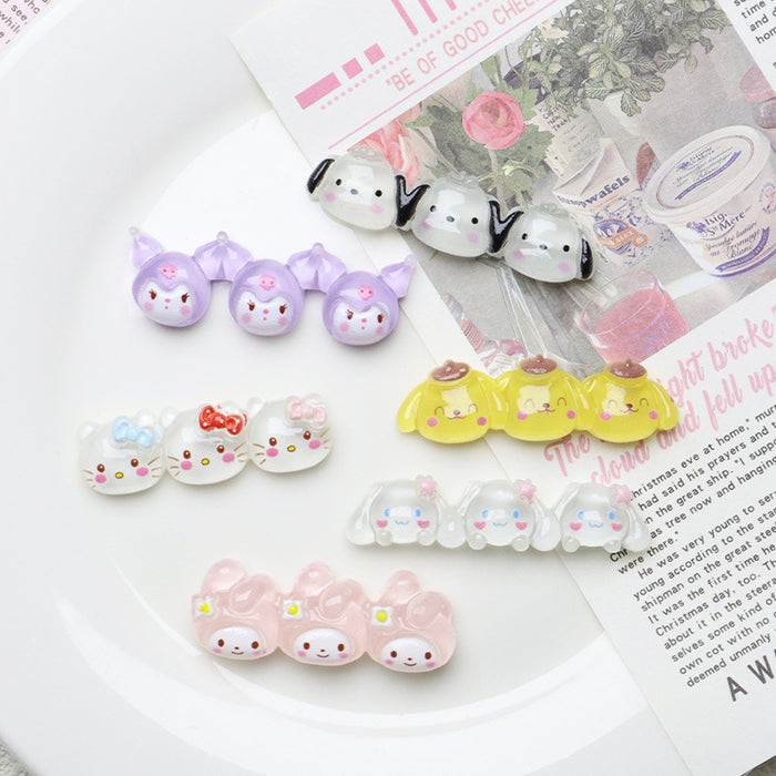 Wholesale Cartoon Hairpin Water Cup DIY Accessories JDC-FK-YaoL005