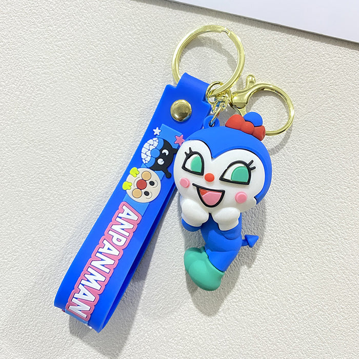 Wholesale Creative Cartoon 3D Silicone Doll Keychain
