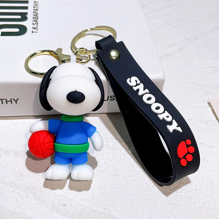 Wholesale Cartoon Silicone Creative Keychains