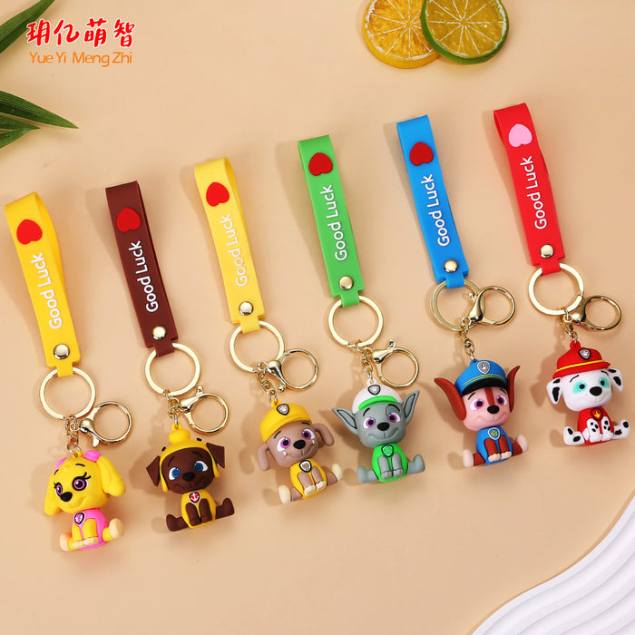 Wholesale Silicone Cartoon Keychain JDC-KC-YueY007