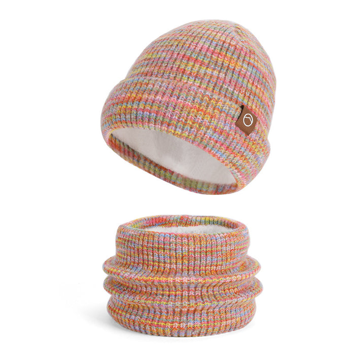 Wholesale Winter hat f and gloves three-piece set