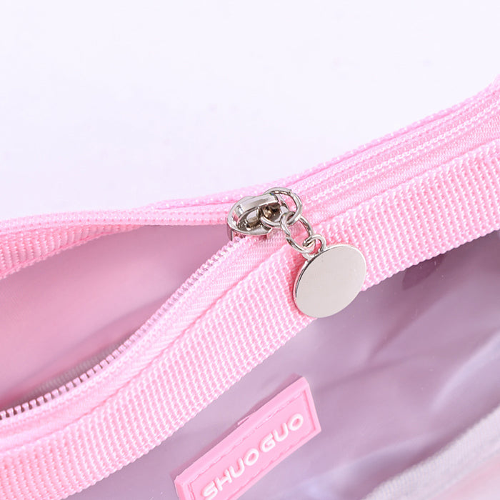 Wholesale Large capacity transparent pencil bags