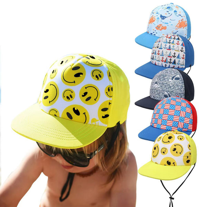 Wholesale Cotton Children's Anti-UV Quick-drying Baseball Cap JDC-FH-YunSen001