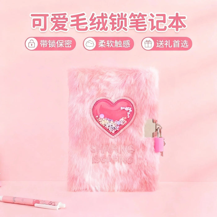 Wholesale Lockable Unicorn Notebook for Students Fun Diary with Key Lock Cute Animal Design Gift