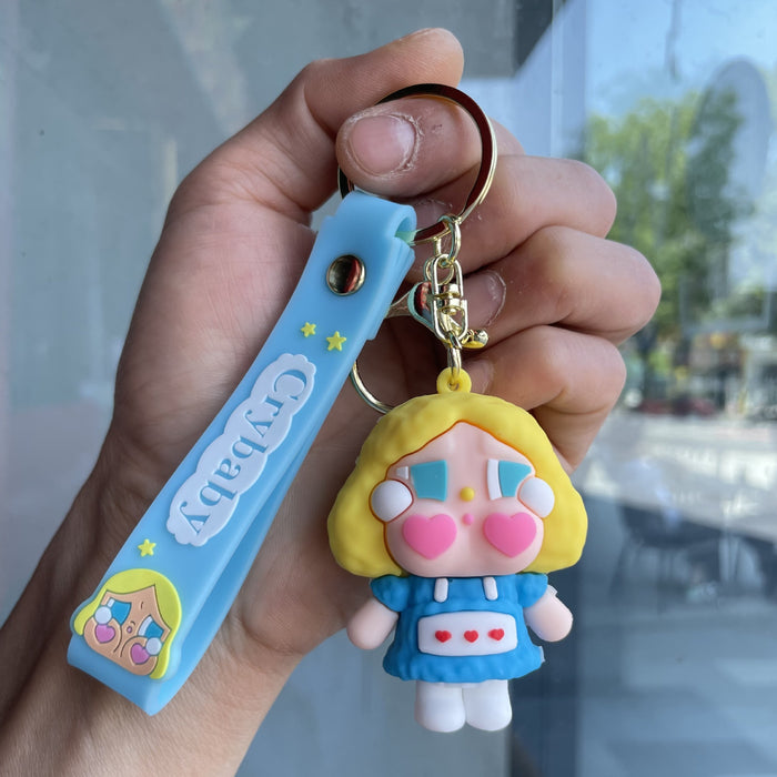 Wholesale Keychain bag pendant cartoon doll machine