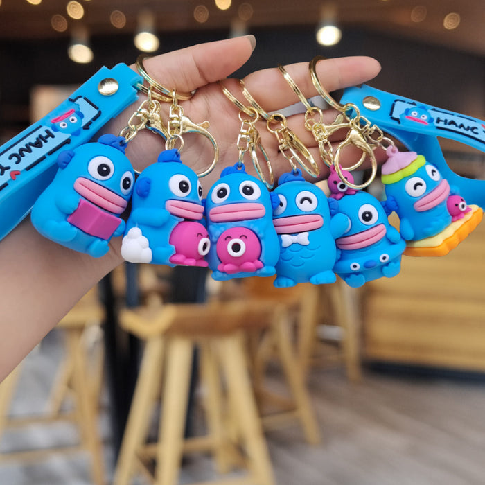 Wholesale Cartoon Silicone Doll Keychain JDC-KC-ZhuoRan029