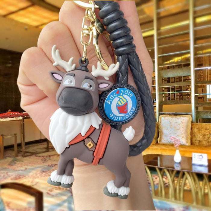 Wholesale Cartoon Doll Silicone Keychain JDC-KC-SuCheng005