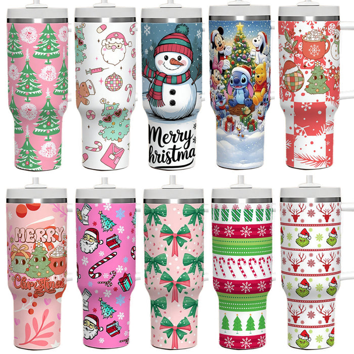 Wholesale Christmas 40oz Stainless Steel Thermos ice bullies cup