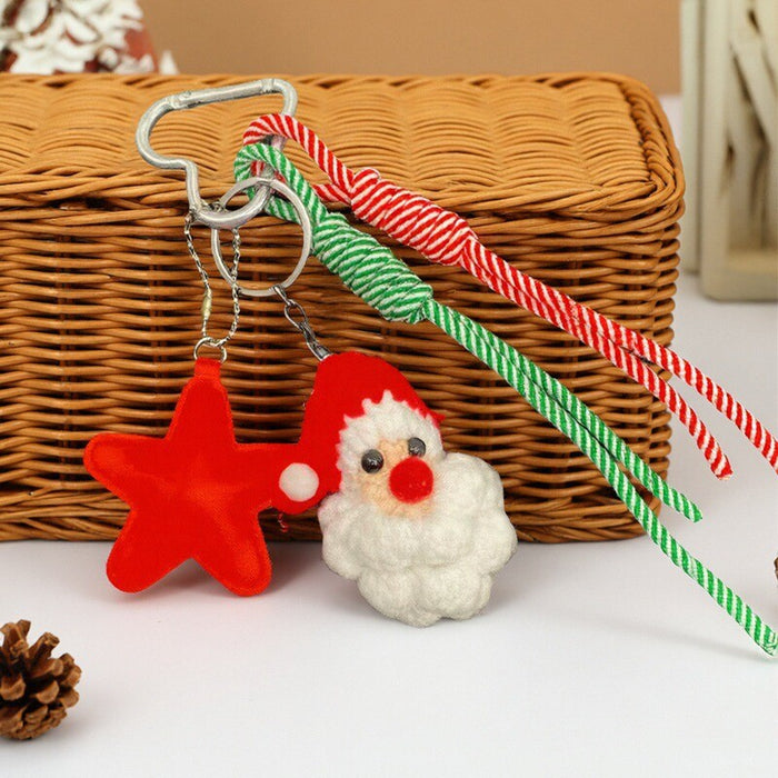 Wholesale Christmas Creative Star Keychain Ornament