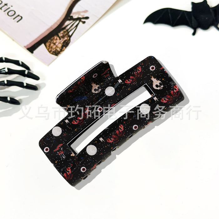 Wholesale  Grabber Skull Bat Ghost Square Hairpin Funny Shark Clip European and American Hair Accessories