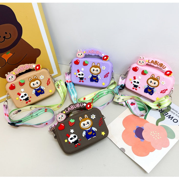 Wholesale Coin Bag Mini Crossbody Bag Children's Bag FemaleCartoon Silicone Crossbody Bag