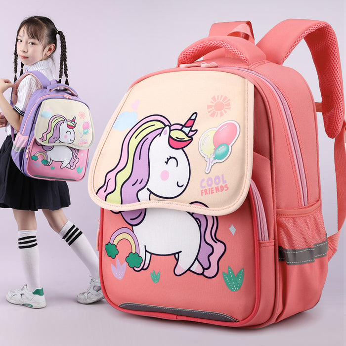 Wholesale Nylon Ultra Lightweight Kids Backpack JDC-BP-YuanDuo086