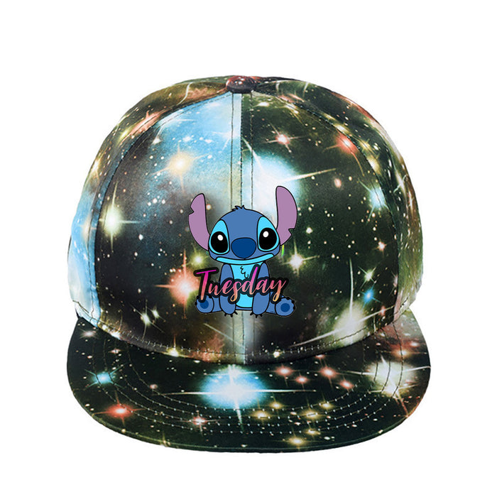 Wholesale Acrylic Cartoon Print Colorful Baseball Cap JDC-FH-WuDuomei003