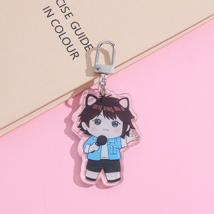 Wholesale Cartoon Cute Acrylic Keychain JDC-KC-AnDao006