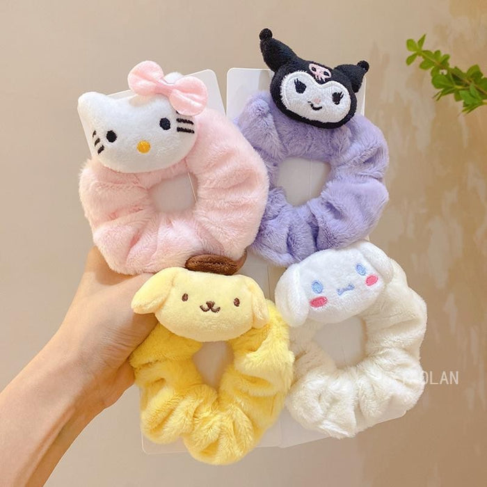 Wholesale Plush Cartoon  Hair Scrunchies Headbands Hair Clips JDC-HC-Zhongx002