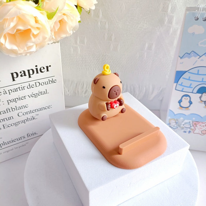 Wholesale PVC Cartoon Doll Mobile Phone Holder JDC-PS-MingT016