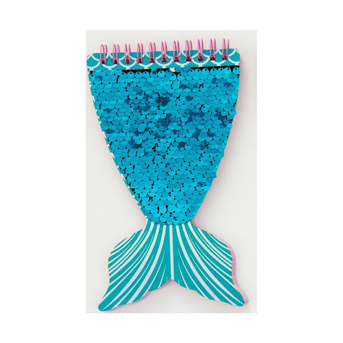 Wholesale Cartoon Loose-leaf Notepad Mermaid Tail Shell Notebook Cartoon Shape Portable Soft Copy Notepad