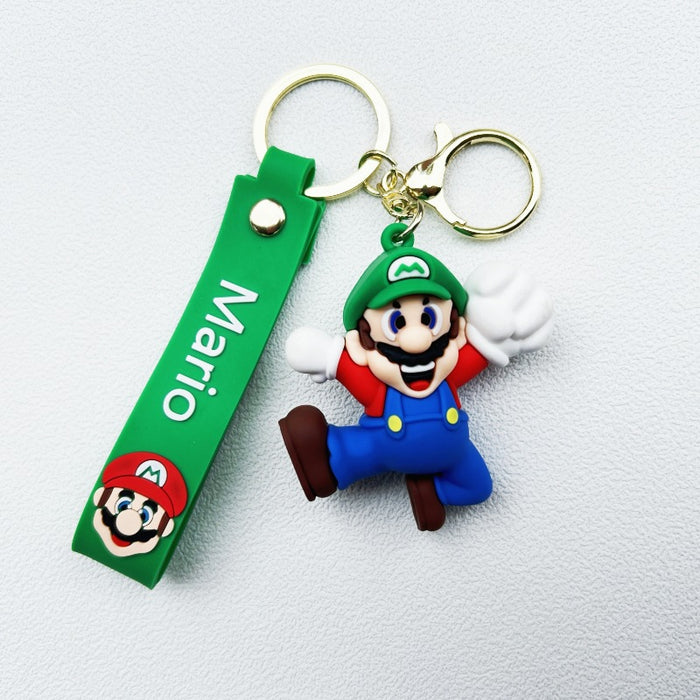 Wholesale PVC cartoon doll bicycle keychain JDC-KC-WuYi109