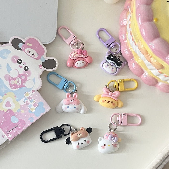 Wholesale Plastic Cute Cartoon Keychain JDC-KC-ZhiX002