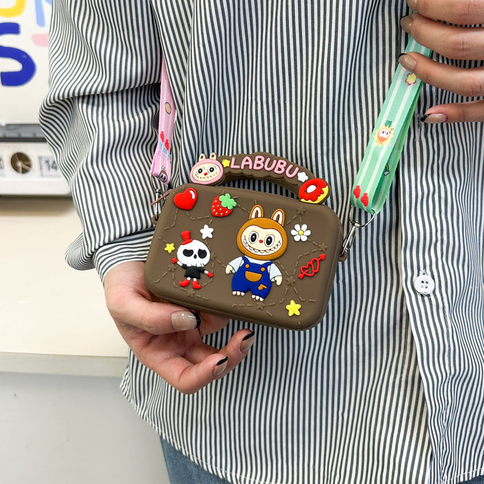 Wholesale Coin Bag Mini Crossbody Bag Children's Bag FemaleCartoon Silicone Crossbody Bag