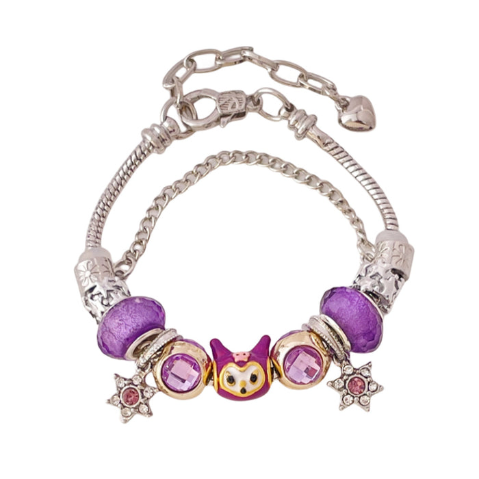 Wholesale Cartoon Beaded Alloy Bracelet JDC-BT-RanYan005