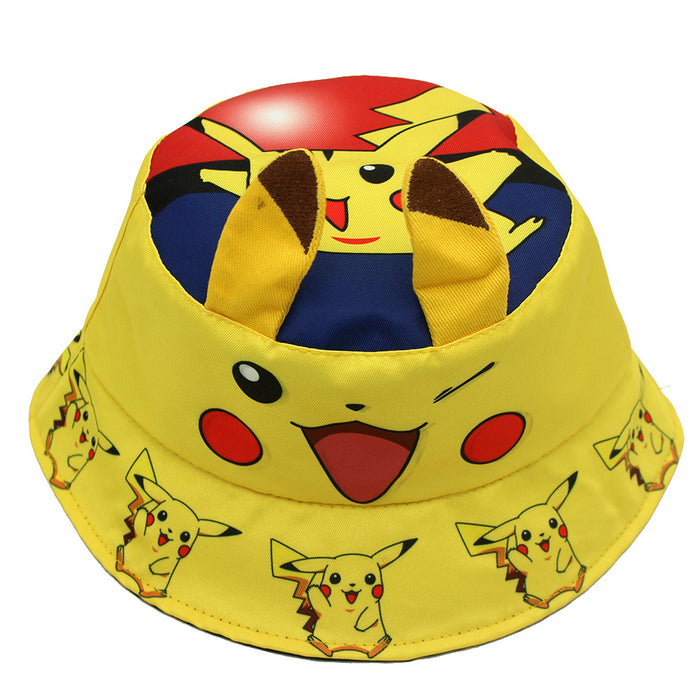 Wholesale Cotton Printed Cartoon Fisherman Hat JDC-FH-ZhiXie006