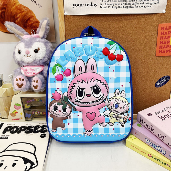 Wholesale Bag Cloth Backpack for Boys and Girls Kindergarten School Bag Baby Cartoon Hard Shell Bag