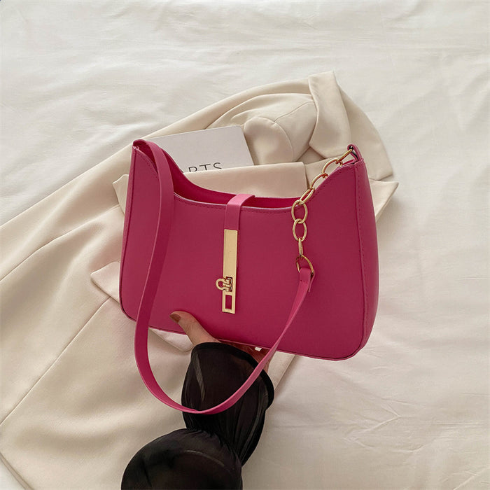 Wholesale Lock Popular Fashion Underarm Small Square Women's Bag JDC-SD-HT028