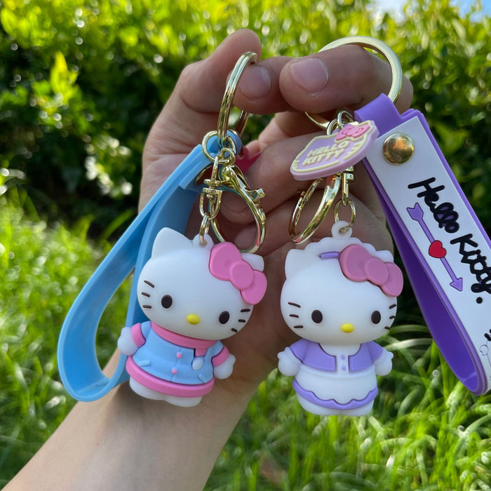 Wholesale Cute cartoon ornament, backpack pendant, car keychain, couple gift wholesale