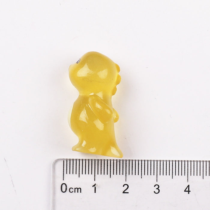 Wholesale 10pcs Luminous 3D Cartoon Jewelry DIY Accessories JDC-FK-YaoL006