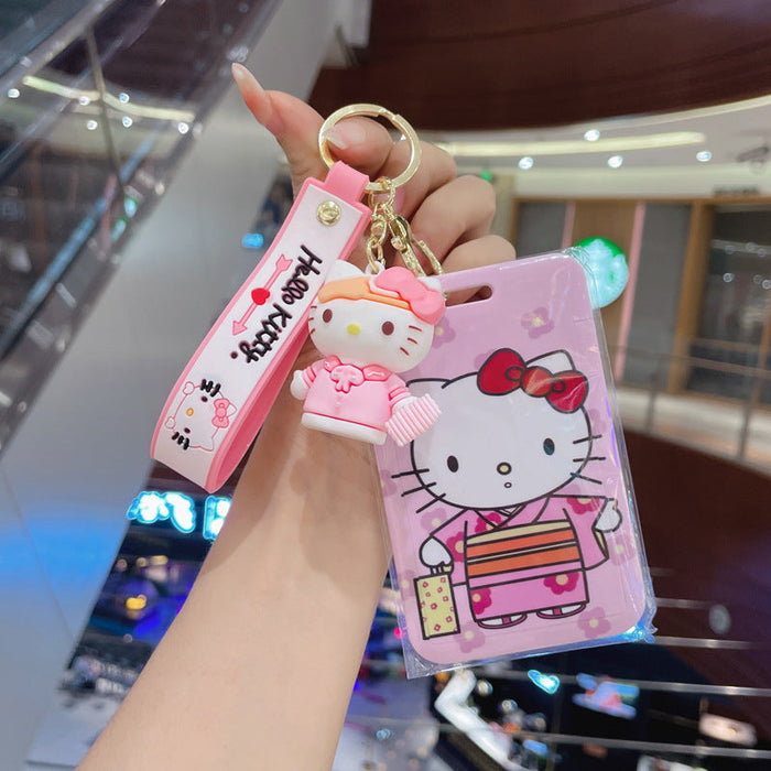 Reemplazo de silicona al por mayor Cat Mini Key Chain JDC-KC-JUJI063