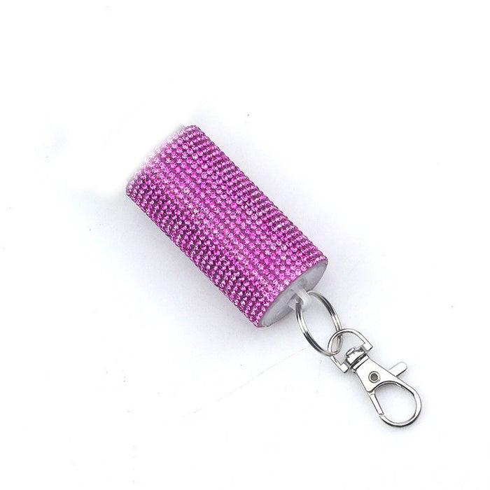 Wholesale Trendy Rhinestone Keychain Large Capacity Portable Key Ring For Women Stylish Car Key Accessory Decorative Gift