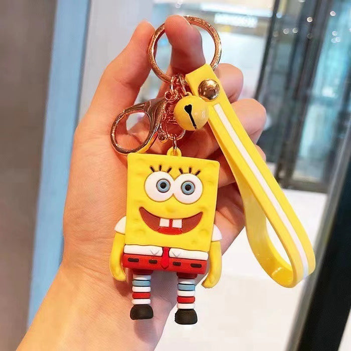 Wholesale Cute Cartoon Doll Glue Keychain JDC-KC-JuMen002