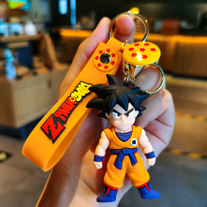 Wholesale Silicone 3D Doll Keychain JDC-KC-FanChe001