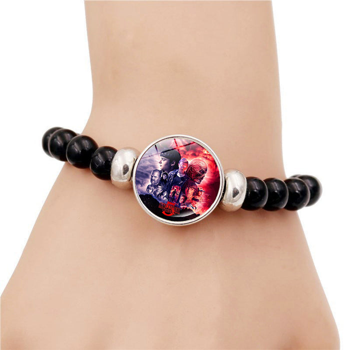Wholesale Movie-themed series of stylish and versatile resin beaded bracelets