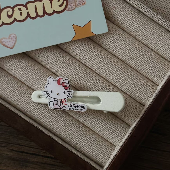 Wholesale Sweet Cool Style Acrylic Glasses Cat Hairpin Side Duckbill Clip Hairpin Hair Accessories Clip