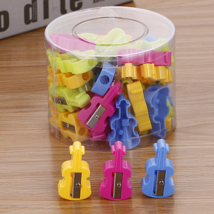 Wholesale Plastic Candy Color Small Pencil Sharpener JDC-PS-Liuj001