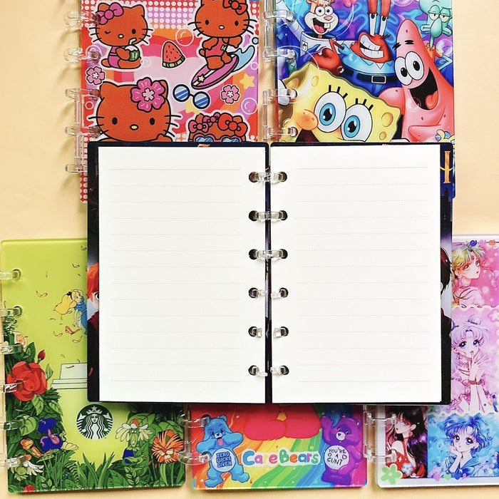 Wholesale Acrylic Notebook Loose-leaf A7A5 JDC-NK-MH003