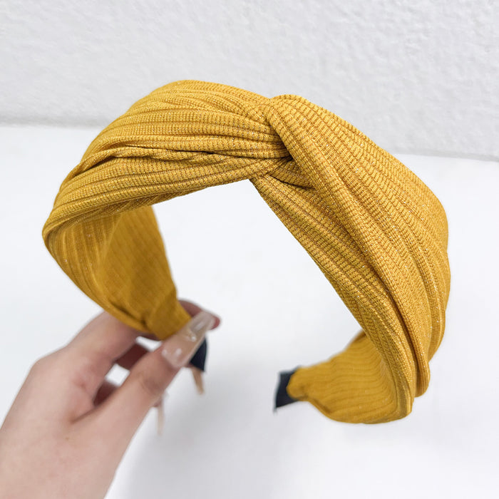 Wholesale Wide Version Woolen Fabric Headband JDC-HD-ChaoXuan007