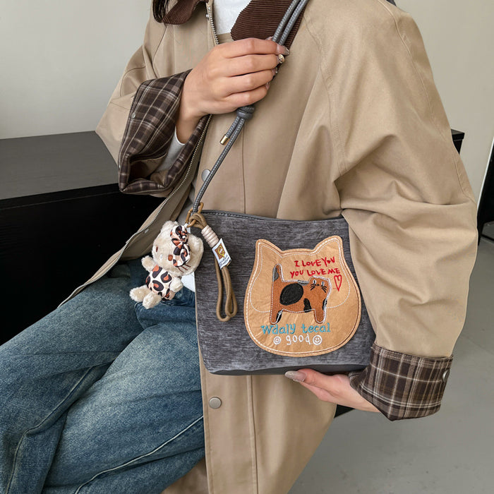 Wholesale New Western style leisure bag with large capacity single shoulder backpack