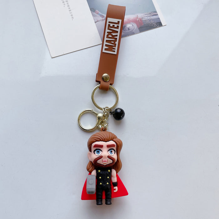 Wholesale Cartoon Doll Silicone Keychain JDC-KC-JuShu041