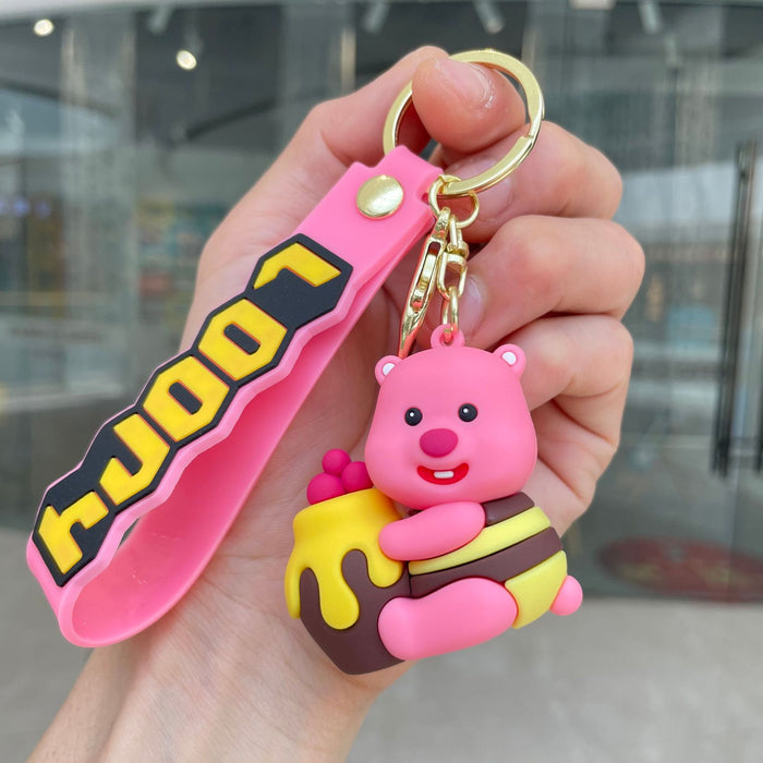 Wholesale Keychain Doll Keychain Bag Pendant Doll Grabbing Machine Small Gift