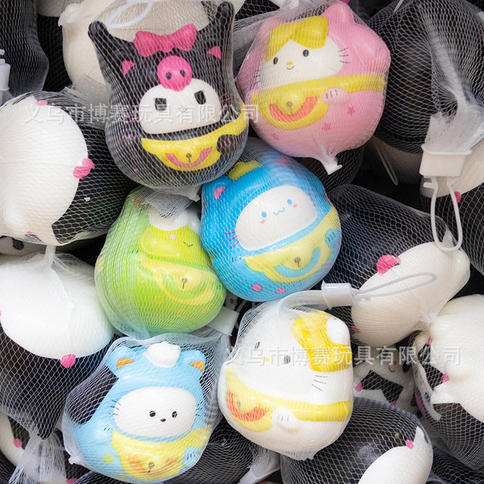 Wholesale 7pcs/set Decompression Internet celebrity hot-selling decompression children' s toy slow rebound pinch