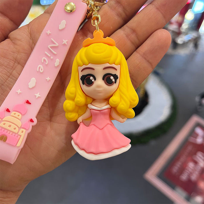 Wholesale PVC Cartoon Doll Keychain JDC-KC-XingS014