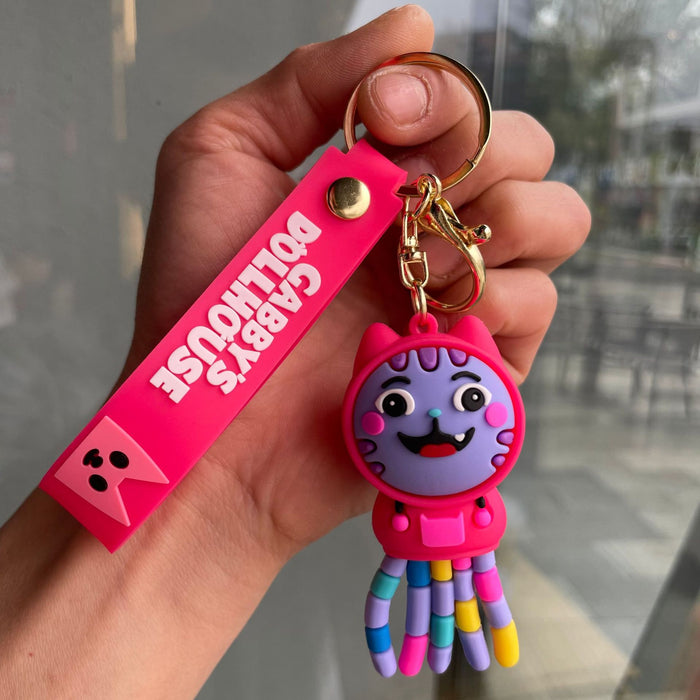 Wholesale House keychain cartoon figurine backpack pendant decoration small gift wholesale