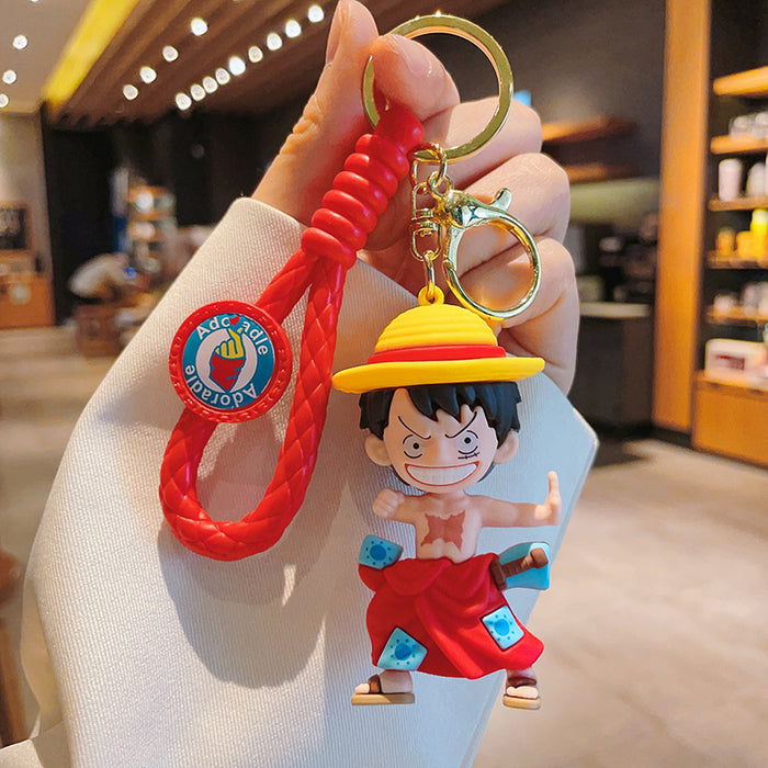 Wholesale Cartoon Doll PVC Keychain JDC-KC-ShuoT011