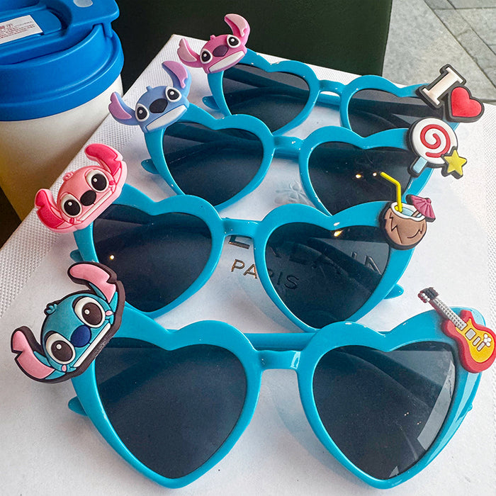 Wholesale Love Sweet Cool Cute Bubble Heart Glasses