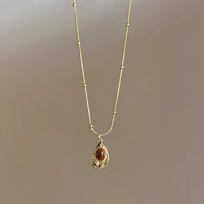 Wholesale Bead stacking necklace sweater chain